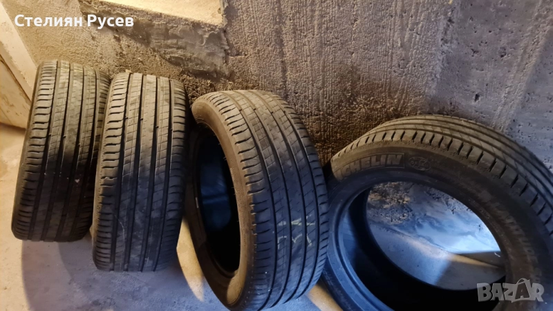 гуми michelin 225 55 18 със дот 10/2016г -цена 70лв за броя -грайфер на 80% -еконт е около 30 лева -, снимка 1