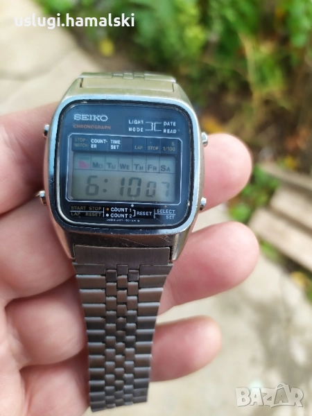 Ретро електронен часовник Seiko, снимка 1