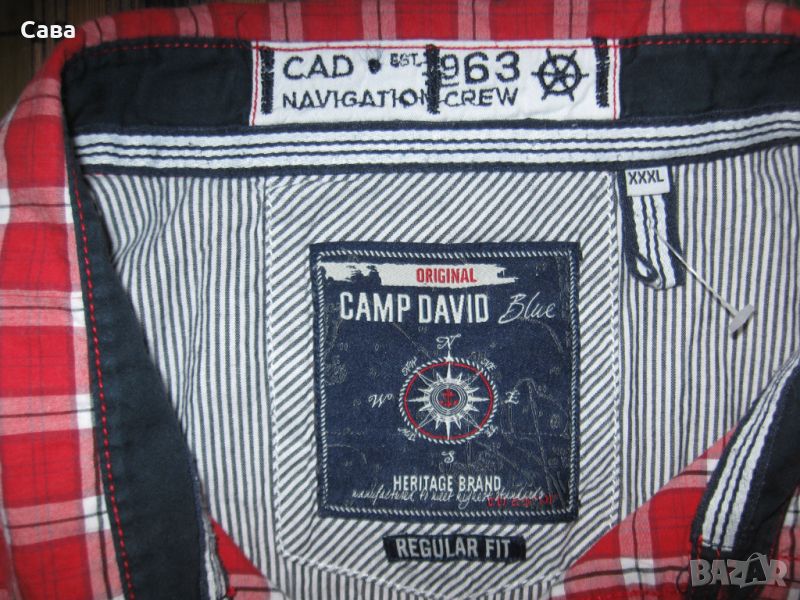 Риза CAMP DAVID  мъжка,3-4ХЛ, снимка 1