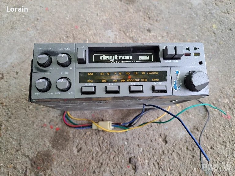 Оригинален радиокасетофон(японск)"DAUTRON", снимка 1