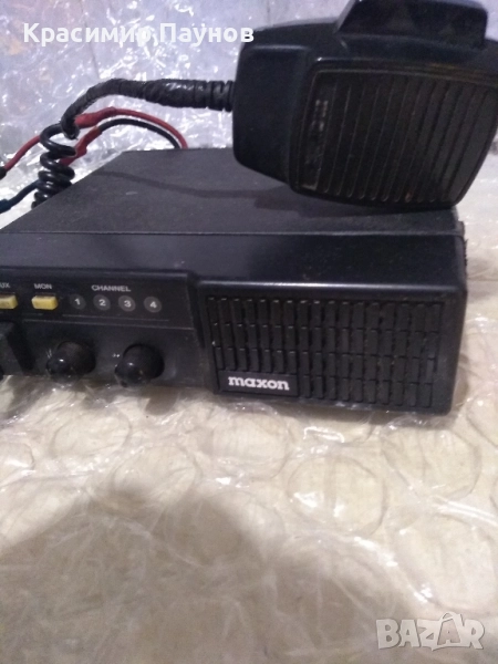 Радиостанция ,,MAXON ,,4 канала ,високи честоти ., снимка 1