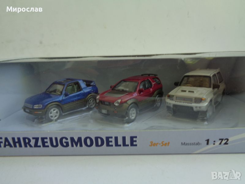 1:72 TOYOTA ISUZU MITSUBISHI КОЛИЧКА ИГРАЧКА МОДЕЛ ЛОТ, снимка 1