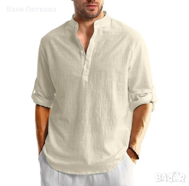 Мъжки кенарени ризи , снимка 1
