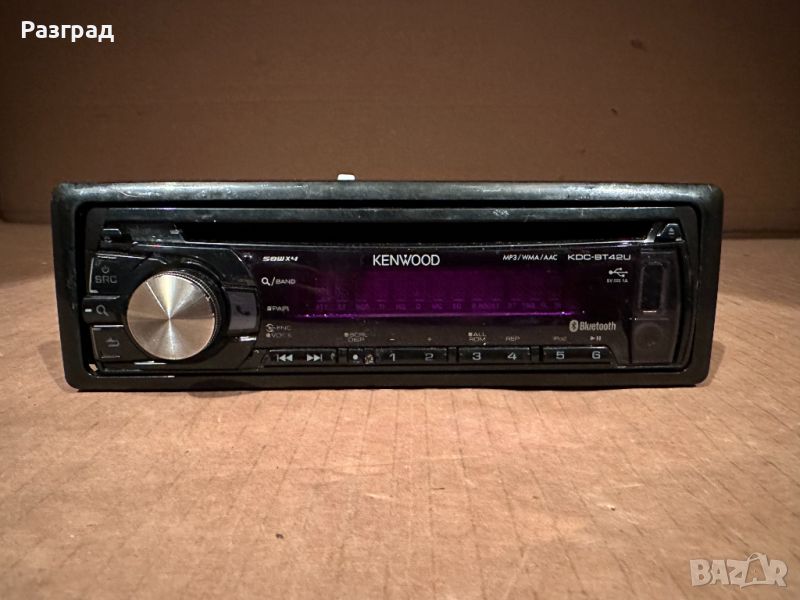 Плейър за автомобил KENWOOD   KDC-BT42U  с Bluetooth,CD / USB, снимка 1