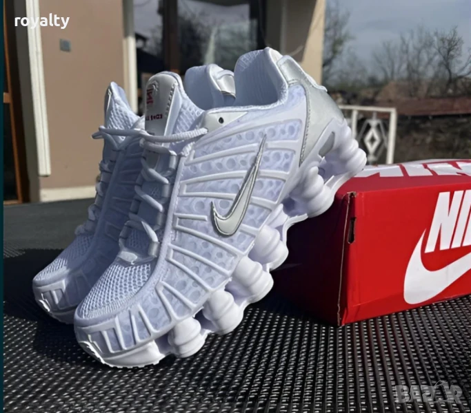 Nike Shox TL White унисекс маратонки , снимка 1