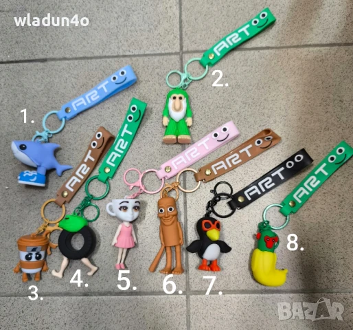 ITALIAN BRAINROT- ключодържател-5лв, снимка 2 - Фигурки - 51383094