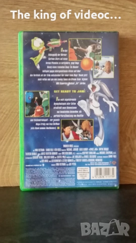 Видеокасета Space Jam ( Космически забивки ) VHS, снимка 2 - Други жанрове - 53093476