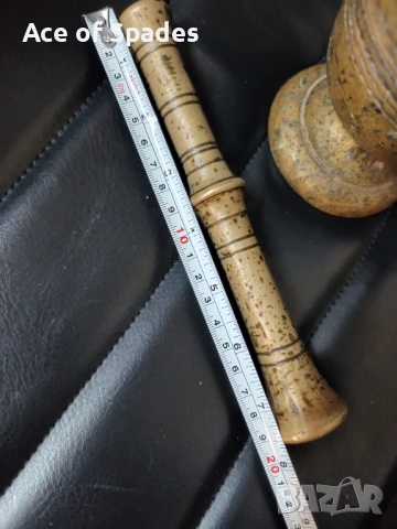 Голям Бронзов Хаван Страхотен Звън, снимка 4 - Антикварни и старинни предмети - 53323563