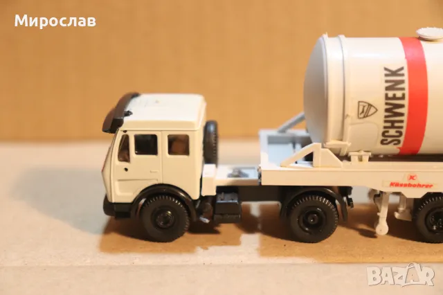 KIBRI ?? 1:87 H0 MERCEDES BENZ КОЛИЧКА МОДЕЛ КАМИОН, снимка 2 - Колекции - 49741546