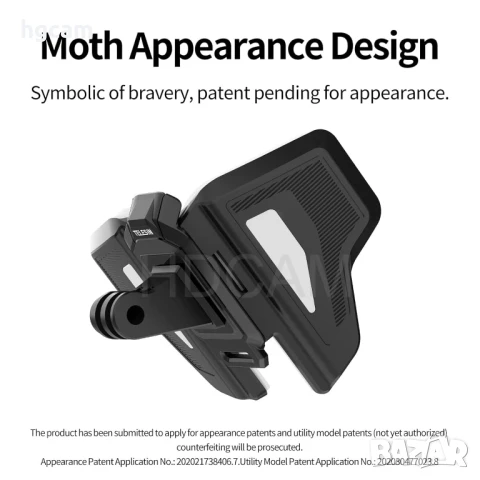 Chin Mount Modular 2.0 – Стойка за брадичката на Мотокаска, снимка 2 - Чанти, стативи, аксесоари - 50487220