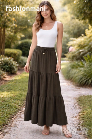 Елегантни поли в 4 цвята - код 1235, снимка 4 - Поли - 51889042