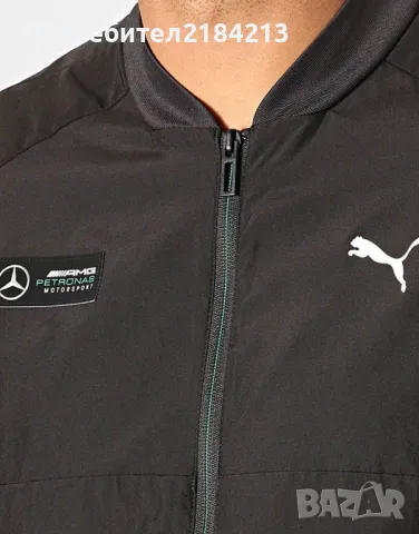 - 60 % PUMA Mercedes AMG Petronas Jacket Black, снимка 4 - Спортни дрехи, екипи - 49347641