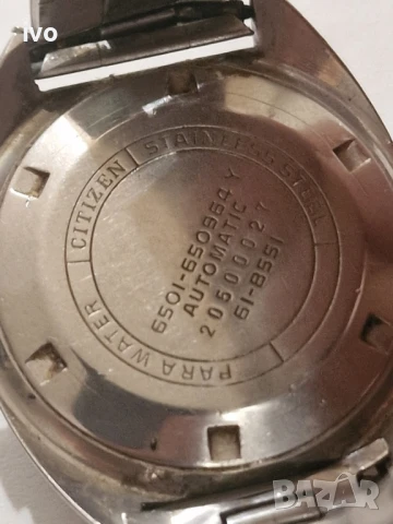 citizen automatic, снимка 4 - Мъжки - 51214599