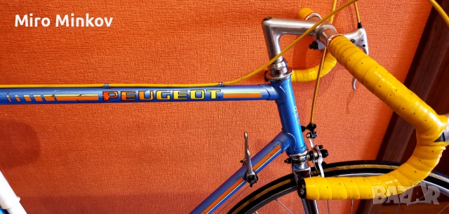 ПРОДАВАМ РЯДЪК РЕТРО ВЕЛОСИПЕД PEUGEOT PBN-10 /1973, снимка 4 - Велосипеди - 53692456