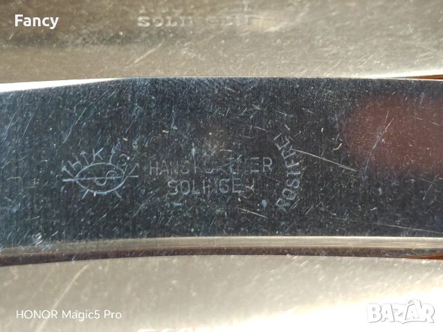 Ножове за хранене Solingen 3 бр, снимка 4 - Прибори за хранене, готвене и сервиране - 53469757