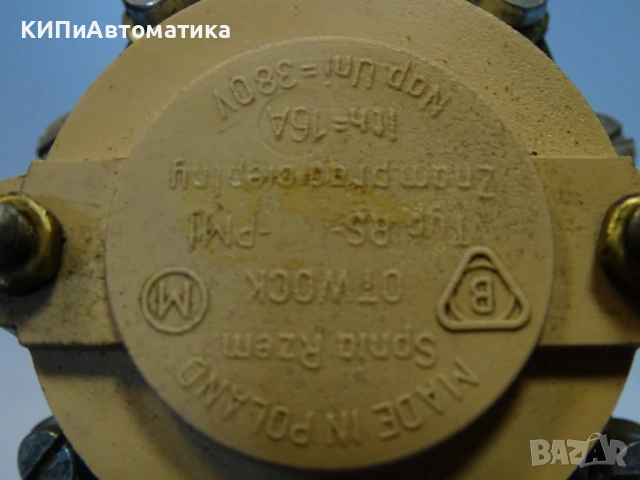 пакетен превключвател Spina Rzem Otwock STM-7e Rotary Switch 220V, снимка 6 - Резервни части за машини - 53176682