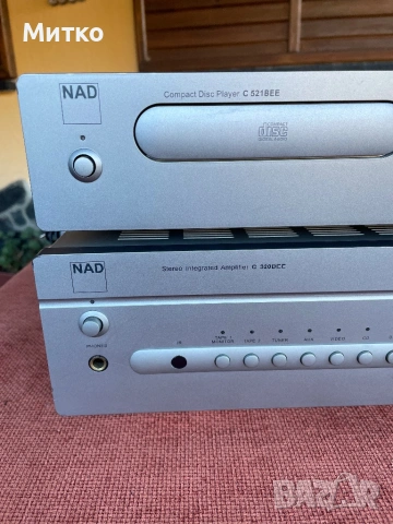 NAD усилвател C320BEE и CD плеар C521BEE, снимка 4 - Ресийвъри, усилватели, смесителни пултове - 54283059