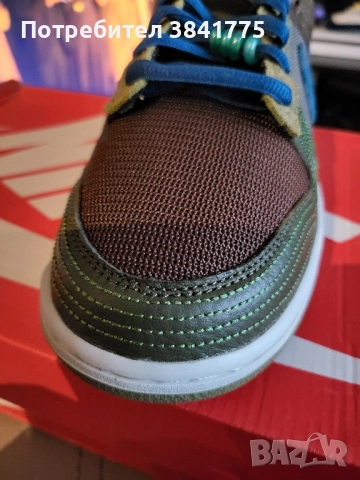 Nike Dunk Low NH Cacao Wow/ Marina-Rough Green-Pilgrim, снимка 4 - Маратонки - 51914161