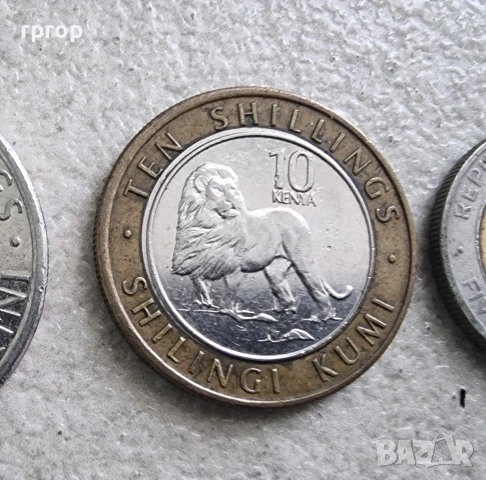 Африка. Кения. 1, 5, 10, 20 шилинга. 2018 година. Нова серия., снимка 3 - Нумизматика и бонистика - 39920570