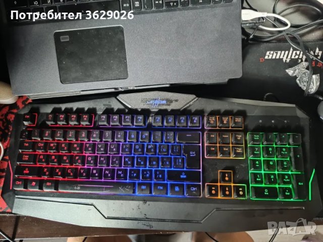 Клавиатура Gaming Hama uRage Exodus 210, RGB осветление, Черен, снимка 2 - Клавиатури и мишки - 47224271