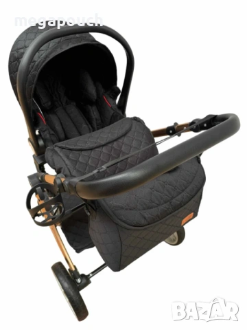Бебешка количка L-Sun Egg 3в1 с столче за кола, снимка 14 - Детски колички - 54257996