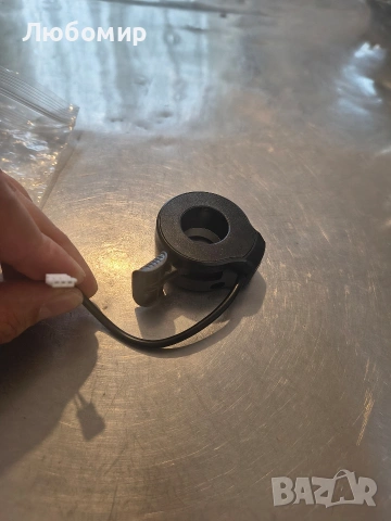 Електрически ускорител за скутери, резервни аксесоари, устойчив дизайн, черен, снимка 4 - Велосипеди - 53292995