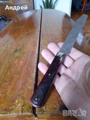 Стар кухненски нож #24, снимка 5 - Други ценни предмети - 46306760