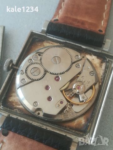 Швейцарски часовник Airain. Swiss made. Vintage watch. Ретро. Механичен. Military , снимка 6 - Мъжки - 45889657