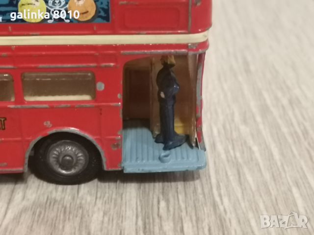 Стар метален Лондонски автобус, снимка 3 - Антикварни и старинни предмети - 46394913
