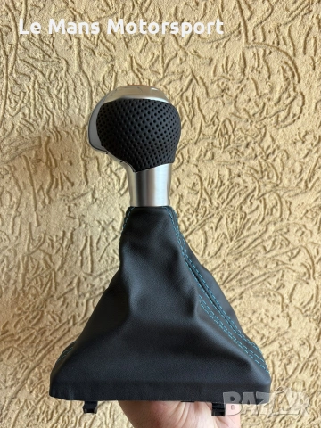 Audi RS скоростен лост топка с маншон A3 A4 A5 A6 A7 S6 S7 S4 S3 S5, снимка 2 - Части - 49498213