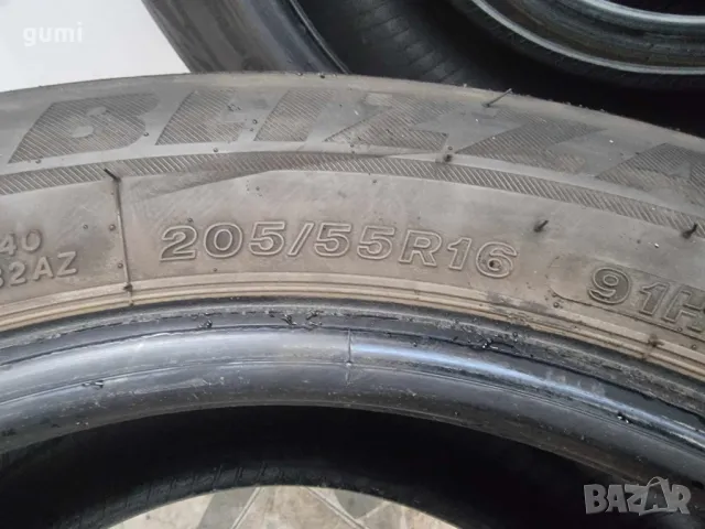 4бр зимни гуми 205/55/16 Bridgestone L01421, снимка 5 - Гуми и джанти - 47036153