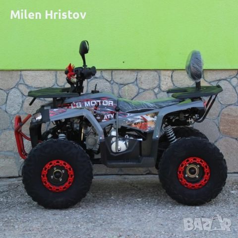 Бензиново АТВ 150сс  Predator RED/GRAY с автоматична скоростна кутия, снимка 2 - Мотоциклети и мототехника - 52078641