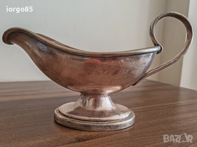 Стар посребрен съд с печат , снимка 6 - Антикварни и старинни предмети - 52104873