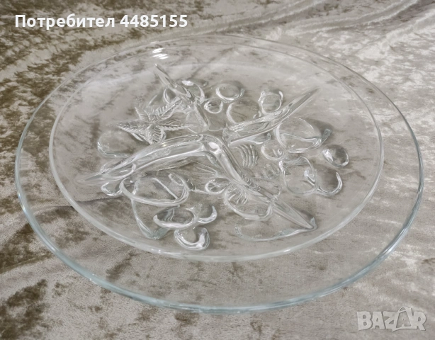  Стъклени плата "Омар" и "Морска звезда"