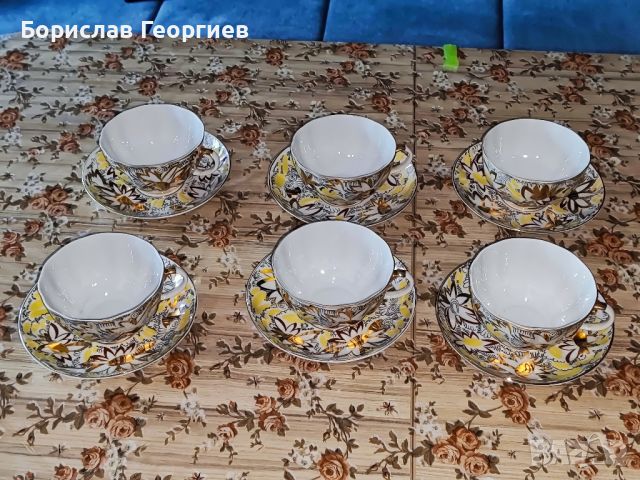 Руски порцеланови чаши ЛФЗ, снимка 1 - Чаши - 46240090