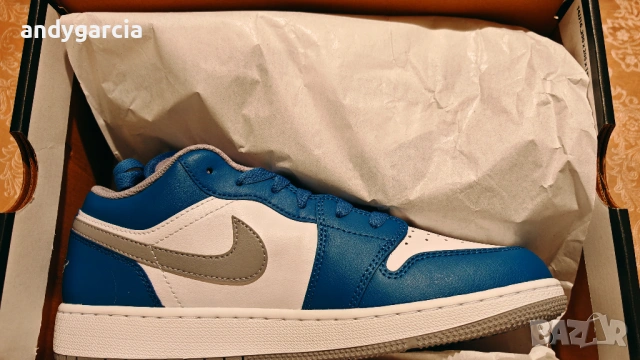  Nike Air Jordan 1 Low 40.0 ти номер или 25.0 см стелка, чисто нови с кутия 100% оригинални, снимка 5 - Маратонки - 53618686