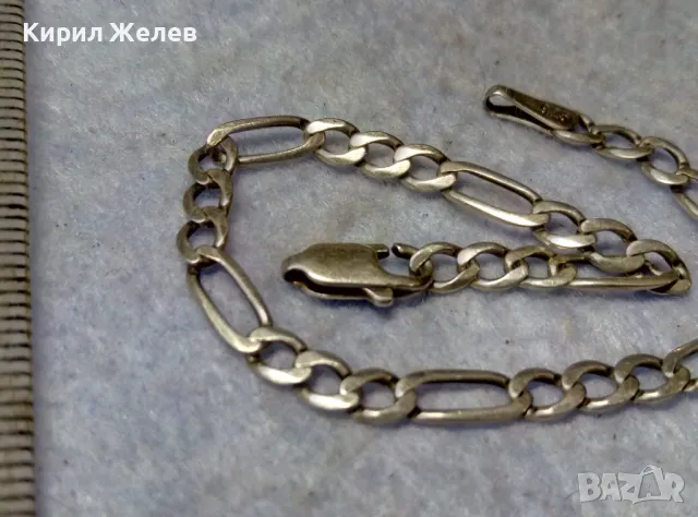 КЛАСИЧЕСКА СРЕБЪРНА ГРИВНА МАЙСТОРСКА Тип КАРТИЕ ПЛЕТКА СРЕБРО 925 с НУЖДА от ХАЛКИЧКА в КРАЯ 26322, снимка 2 - Гривни - 49757328