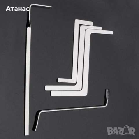 Професионален набор от 5 специализирани натегача за отключване, снимка 2 - Други инструменти - 53506815