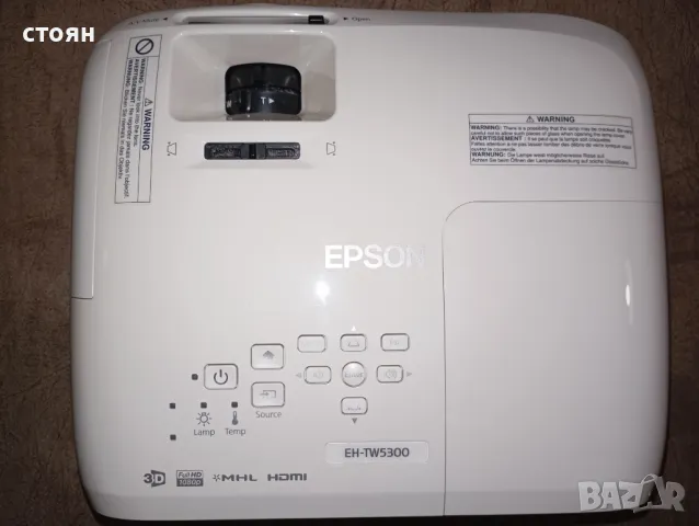 Проектор EPSON EH TW5300, снимка 1 - Плейъри, домашно кино, прожектори - 47062967