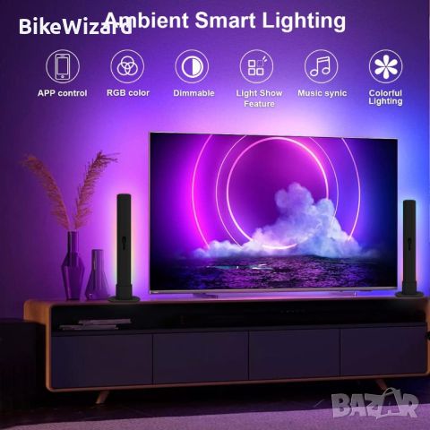 SNADER Smart RGB светлинни ленти  НОВИ, снимка 4 - Друга електроника - 46273617