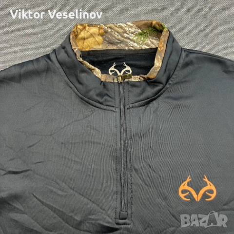 Realtree Buckhorn River Softshell Мъжка Горница XL Лов Черна, снимка 4 - Спортни дрехи, екипи - 53025536