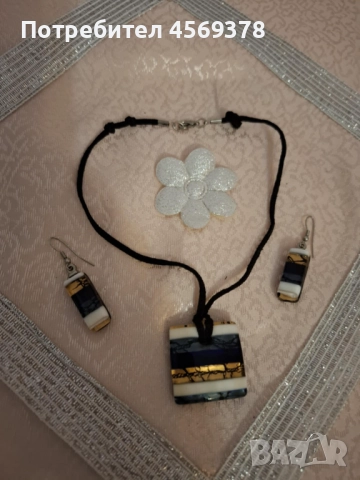 Сет дамски бижута, снимка 3 - Бижутерийни комплекти - 52290465