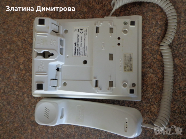 ТЕЛЕФОНЕН АПАРАТ PANASONIC KX-TS 500 FXW, снимка 4 - Стационарни телефони и факсове - 52563302