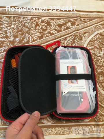 Jump Starter 5 в едно Пауър банк с компресор 3600 Ah, снимка 5 - Къмпинг осветление - 53299458