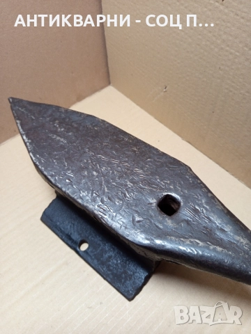 Стара Релсова Наковалня 17кг., снимка 4 - Антикварни и старинни предмети - 51556310