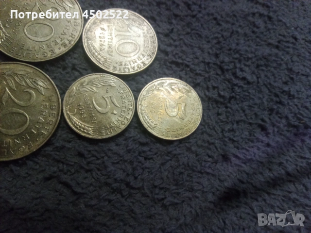 Френски монети