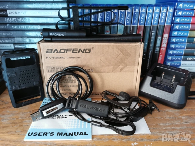 Baofeng UV5R радио станция, снимка 3 - Радиокасетофони, транзистори - 53105231
