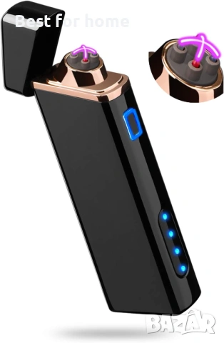 Запалка-електрическа дъгова, USB презареждаща се, ветроустойчива, безпламъчна, плазмена