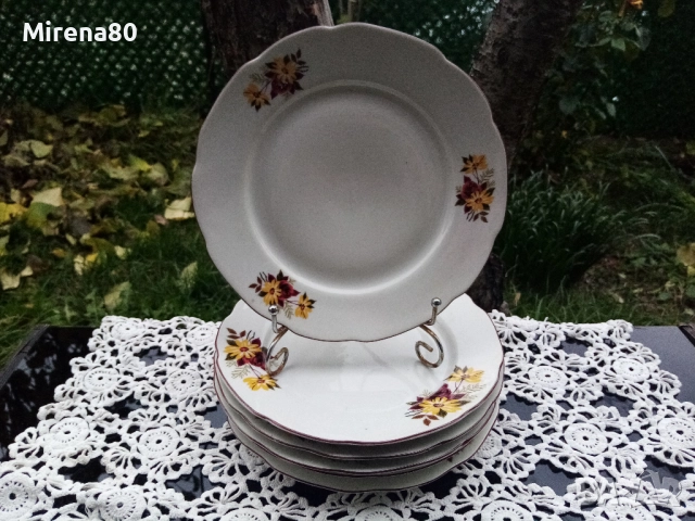 Български чинии - 12 бр., снимка 2 - Чинии - 52497840