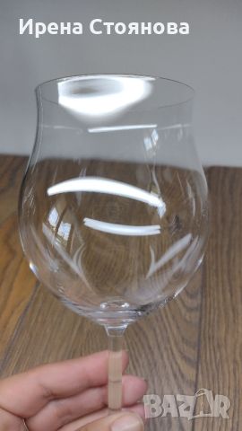 Големи чаши за вино, кристалин. 550 мл, снимка 7 - Чаши - 45723807